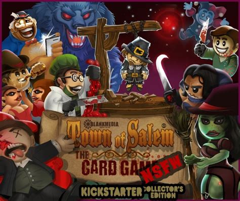 Town of Salem: The Card Game: NSFW Kickstarter Collector's.